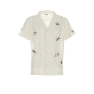 Bode Men White Cotton Blend On Air Shirt